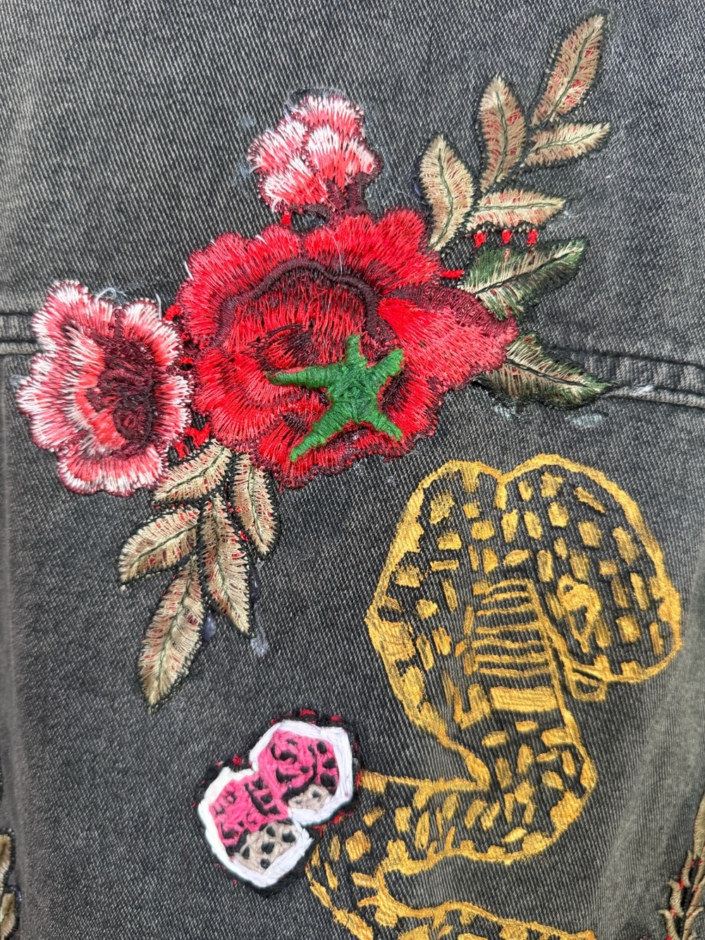 Custom Made Taylor Swift "Eras Tour" Jean Jacket. Women's Size: L. - Picture 9 of 14